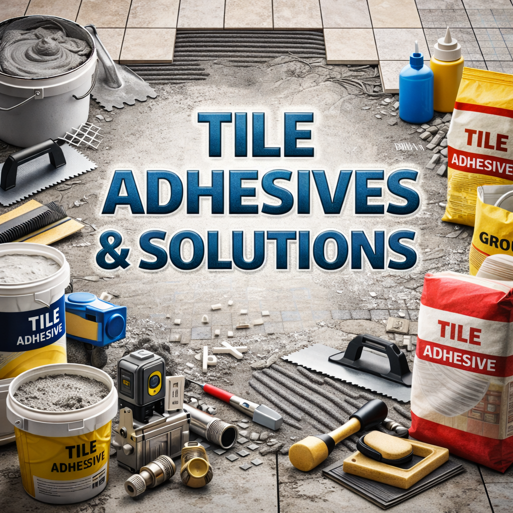 Tile adhesives & solution